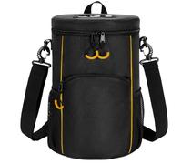 Bolsa de equipo de soporte de tenis, 8,86 x 133,15 pulgadas, bolsa de tenis de hombro | Nylon Multi - Soporte para bolas de bolsillo | Hombro con gran capacidad | Deportes ocasionales | Béisbol para