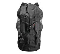 Bolsa de equipo deportivo con correa acolchada ajustable para el hombro, malla deportiva, mochila de pelota de gran capacidad, bolsa de baloncesto duradera para baloncesto