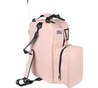 Bolsa de Equitación Impermeable, Bolsa para Botas y Casco con Múltiples Compartimentos, Organizador de Gran Capacidad para Equipo de Montar(Pink,45 * 39 cm)