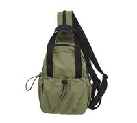 Bolsa De Eslingas De Nailon Mochila Cruzada Pequeña Pecho Convertible Informal para Ciclismo Aire Libre Senderismo Viajes Cruzada Convertible Unisex Hombro