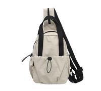 Bolsa De Eslingas De Nailon Mochila Cruzada Pequeña Pecho Convertible Informal para Ciclismo Aire Libre Senderismo Viajes Cruzada Convertible Unisex Hombro