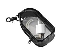 Bolsa de exhibición borrada: bolsa portátil para muñecas, exposiciones de coleccionables, bolsillos para teclado, bolsa para tarjetas, organizador de cables, bolsa de cremallera, bolsa de