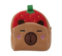 Bolsa de felpa para niños, multifuncional, bolsa de dinero de viaje, pinza para el pelo, Red, Consulte la descripción, Unisex