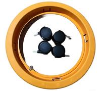 Bolsa de filtración de repuesto y cartucho para aspiradora industrial Jinliba JB518 que soporta una mayor durabilidad operativa (C)