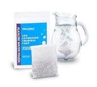 Bolsa de filtro de agua alcalina portátil, sistema de filtración de agua rica en hidrógeno alcalino para botella, jarra, recipiente, pH alto 9 + bolsa de filtro de agua para botella de agua de larga