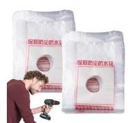 Bolsa De Filtro De Polvo, Bolsas De Colector De Polvo - 100 Piezas Colector De Polvo De Perforación | Bolsa De Polvo Para Sierra Campana, Colector De Polvo Para Taladro, Herramienta