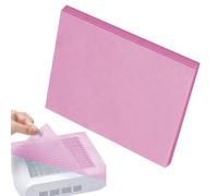 Bolsa de filtro de polvo - Lote de 100 hojas de papel para uñas | Aspiradora profesional para diseñadores de uñas perfecto en casa, estudio de ejercicios, ofrece y
