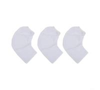 Bolsa de filtro de vacío para piscina AIPER para piloto H1 malla de nailon más densa diseño de poros finos trampas desechos sobre el suelo piscinas blancas 13 x 13 cm (3 piezas)