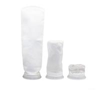 Bolsa de filtro IBC de fieltro de aguja para tapa de tanque IBC con diseño reutilizable para aplicaciones industriales (filtro de nailon, parte inferior plana)