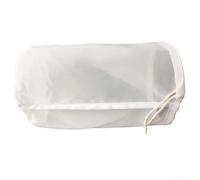 Bolsa de filtro multiusos de nailon, para cerveza, vino, zumo, reutilizable, lavable, filtro de lúpulo, bolsa de leche de nueces, 47 x 47 cm, 150 malla (47 x 47 cm)