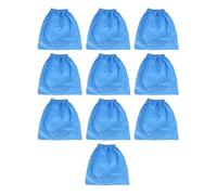 Bolsa de filtro textil AD-10PCS, compatible con aspiradoras Karcher MV1, WD1, WD2, WD3 SE4001. Filtración de alta densidad, gran capacidad de polvo, repuestos fáciles de instalar.
