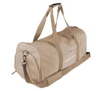 Bolsa de fin de semana, equipaje de mano, bolsa de viaje con varios compartimentos, bolsa de viaje deportiva, bolsa de noche de fin de semana para actividad física, viajes, gimnasio, caqui, ver