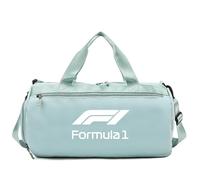 Bolsa de Fin de Semana Open-Wheel Racing Enthusiast, Equipaje de Mano Resistente para avión, para Fitness, Entrenamiento y Ocio, Chicas(Blue)