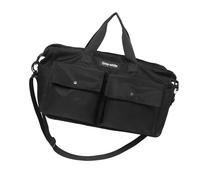 Bolsa de fitness de gran capacidad, equipaje de viaje, maleta deportiva de moda, para hospital, vacaciones, fitness, viajes, resistente al agua, entrenamiento deportivo, Color negro., Talla única