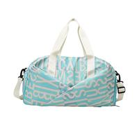 Bolsa de fitness grande con compartimentos de gestión de tela resistente a la abrasión, opción de transporte convertible para entusiastas del gimnasio, bolsa de equipo deportivo de gran capacidad