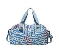 Bolsa de fitness grande con compartimentos de gestión de tela resistente a la abrasión, opción de transporte convertible para entusiastas del gimnasio, bolsa de equipo deportivo de gran capacidad, e