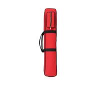 Bolsa de flauta portátil, mochila, estuche almacenamiento lona, accesorios instrumentos, bolsa, juego corta, for llevar Para Flautista(Red)