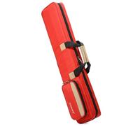 Bolsa de flauta resistente al agua con bolsillo externo para accesorios WOODWIND, ligera y práctica (rojo)