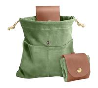 Bolsa de forraje,Bolsa de forraje de Setas, Bolsa Plegable para cinturón con cordón, Bolsa de Cosecha, Bolsa de para Acampar, Senderismo, Caza, Almacenamiento de comestibles
