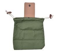 Bolsa de forraje Plegable de Cuero de PU, Bolsa de forraje de Hongos, Bolsa de Almacenamiento Impermeable Duradera para Senderismo, Camping, Caza, Aventuras al Aire Libre, 8,9x8,3