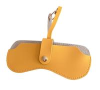 Bolsa De Gafas De Sol - Boletita De PU, Caja De Gafas Delgadas | Versátil Uso Soporte De Gafas De Moda Con Correa De Muñeca, Organizador De Viajes Portátiles Para Uso Exterior, Manga De Almacena