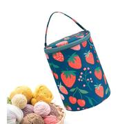 Bolsa de ganchillo para organizador de , bolsa de punto para guardar | Kit de ganchillo portátil para Porta hilos Ganchillos | Asas ergonómicas Agujas de tejer Bolsa grande