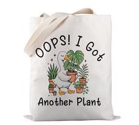 Bolsa de ganso de jardinería Oops I Got Another Plant Tote Bag Gardening Goose Gift Plant Lover Gift Plant Lover Gift, Got Another Plant Tote