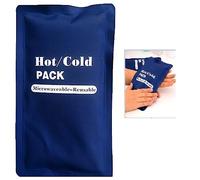Bolsa de Gel para Frío y Calor Compresión,Bolsa de Gel Hielo Reutilizables,Bolsa de Gel Frio o Calor,Paquete de Hielo de Gel,Paquete de Hielo con Velcro Elástico para Lesiones Deportivas,Multifunktion