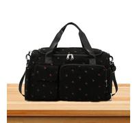 Bolsa de gimnasia | Bolsa de viaje de gran capacidad con compartimento de zapatos | Duffel de viaje portátil liviano con correa fija, accesorios de viaje para un gimnasio deportivo nocturno de Weekend