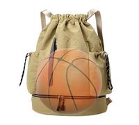 Bolsa De Gimnasia Con Cordón - Mochila De Baloncesto | Natación De Poliéster Y Almacenamiento Deportivo Y Mochila Fitness | Bolso De Hombro Gran Capacidad Para Acampar De Fitness De Picnic, Saqueo De