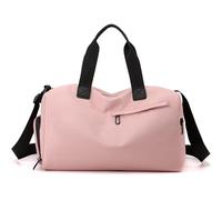 Bolsa De Gimnasio 1 Piece Sports Bag, Fitness For Men and Women, Large Capacity Dry and Wet Separation Swimming para Viajar(Pink)