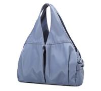 Bolsa De Gimnasio Bolsa de Entrenamiento físico, Bolsa de Fin de Semana con separación húmeda Seca, Multibolsillos, Impermeable, portátil, Gran Capacidad for natación, Senderismo y Camping(Blue)