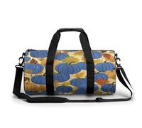 Bolsa de Gimnasio, Bolsa de Lona para Hombres y Mujeres, con Estampado de Calabazas de Acuarela otoñal, artículos personales para Hacer Ejercicio, Bolsa de Gimnasio Ligera para Viajes, Deportes y fit