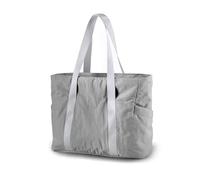 Bolsa De Gimnasio Bolso de Mano Multifuncional for Mujer, Bolso Cruzado Impermeable de Gran Capacidad, Esterilla de Yoga y Bolso de Gimnasio for Ordenador con múltiples Compartimentos(Grey)