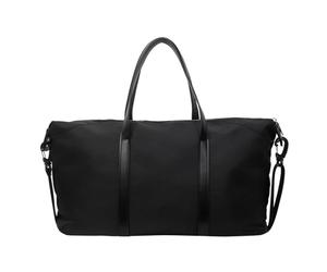 Bolsa De Gimnasio Classic Casual Trend Oxford Capacity Women's Shoulder Bag Fashion Design Travel Handbag para Viajar(Black)