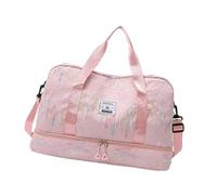 Bolsa de gimnasio con compartimento para zapatos, bolsa de viaje de gran capacidad, elegante hombro, fines de semana, hospital, gimnasio, viajes, para mujer, elegante, cruzada de gran capacidad, fines