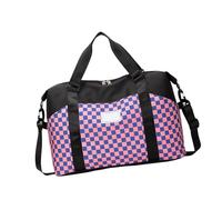 Bolsa de gimnasio con correa de hombro desmontable, bolsa de hombro separada en húmedo y seco, solución de almacenamiento compacta, organizador de viaje de gran capacidad, b, Mass Beauty