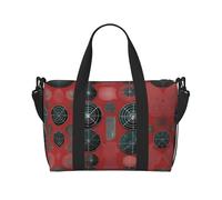 Bolsa de gimnasio con estampado de armas biológicas, bolsa cruzada de fin de semana, bolsa de viaje, adecuada para viajes de negocios