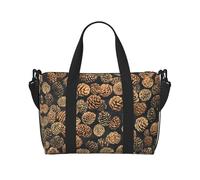 Bolsa de gimnasio con estampado de piñas, bolsa cruzada de fin de semana, bolsa de viaje, adecuada para viajes de negocios