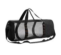 Bolsa de Gimnasio de Malla de Gran Capacidad - Bolsa cilíndrica para | equipo de snorkel, Bolsa de malla de buceo multifuncional | Bolsa de fitness interactiva, bolsa de almacenamiento de malla po