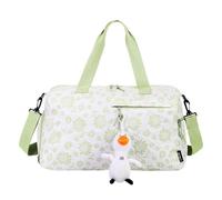 Bolsa de gimnasio en seco y húmedo, bolsa de almacenamiento de gran capacidad, compartimento para zapatos, bolsa adjunta para entusiastas de la natación, para toallas, ropa, paraguas, Green, Refer to