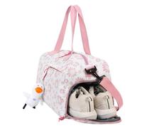 Bolsa de gimnasio en seco y húmedo, bolsa de almacenamiento de gran capacidad, compartimento para zapatos, bolsa adjunta para entusiastas de la natación, para toallas, ropa, paraguas, Pink, Refer to