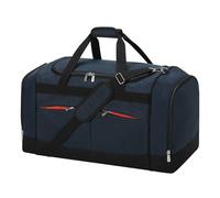 Bolsa de gimnasio grande para hombre, bolsa de lona grande con parte inferior dura con compartimento para zapatos para deportes/viajes, azul marino, Bolsa de gimnasio grande