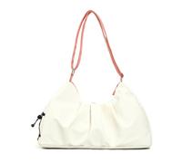 Bolsa De Gimnasio Gym Bags Male Shoulder Packing Fitness Yoga Travel Bolsas For The Weekend Large Women's Shoe Pocket Men Female Swimming Sports para Viajar(White)