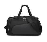 Bolsa de gimnasio impermeable con zapato, amplia capacidad para fitness, organizador, Sturdy Travel Duffel para correr, baloncesto y uso diario de deportes, 22,83 x 10,24 x 10,24 pulgadas, diseño