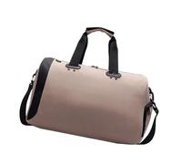 Bolsa de gimnasio impermeable de moda con compartimento seco y húmedo, espaciosa para deportes, natación, negocios, viajes, práctica tela Oxford, impermeable, gimnasio, Khaki, Mass Beauty