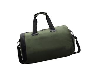 Bolsa de gimnasio impermeable de moda con compartimento seco y húmedo, espaciosa para deportes, natación, negocios, viajes, práctica tela Oxford, impermeable, gimnasio, Green, Mass Beauty