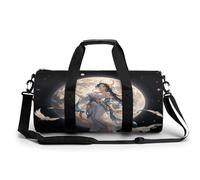 Bolsa de Gimnasio Ligera para Hombre y Mujer, con Estampado Chang'e Flies to The Moon, Ideal para Viajes y Deportes.