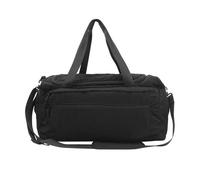 Bolsa de gimnasio ligera y resistente al agua para viajes de negocios, bolsa de hombro compacta con múltiples compartimentos ventilados, Black, Mass Beauty