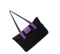 Bolsa de gimnasio plegable expandible para almacenamiento de equipo de deportes, viajes, ligera, Oxford, multiusos, Black, Mass Beauty